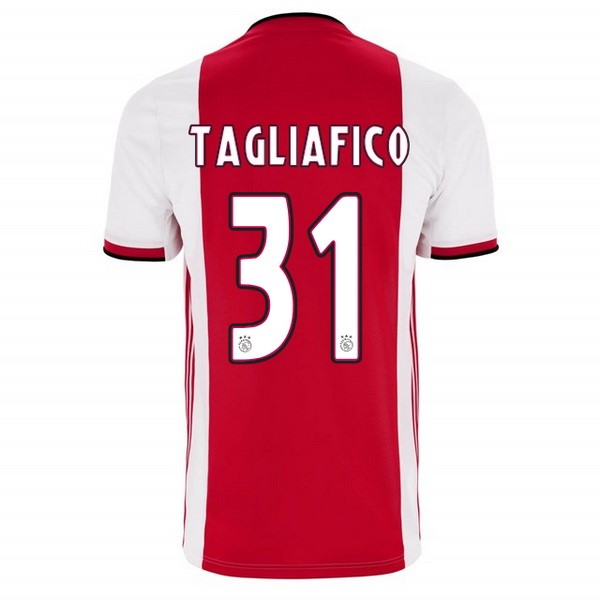 Camiseta Ajax Primera equipación Tagliafico 2019-2020 Rojo